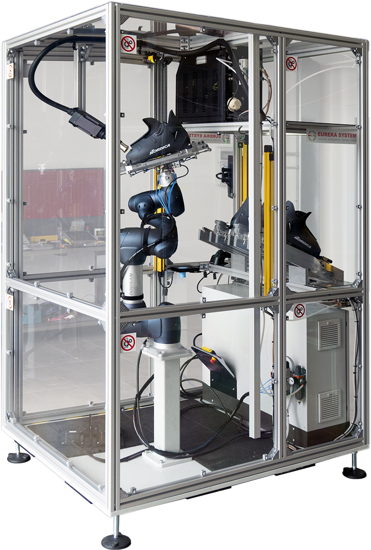 Applicazione pilota Hephaestus - Stazione cobot per lavorazione plasma