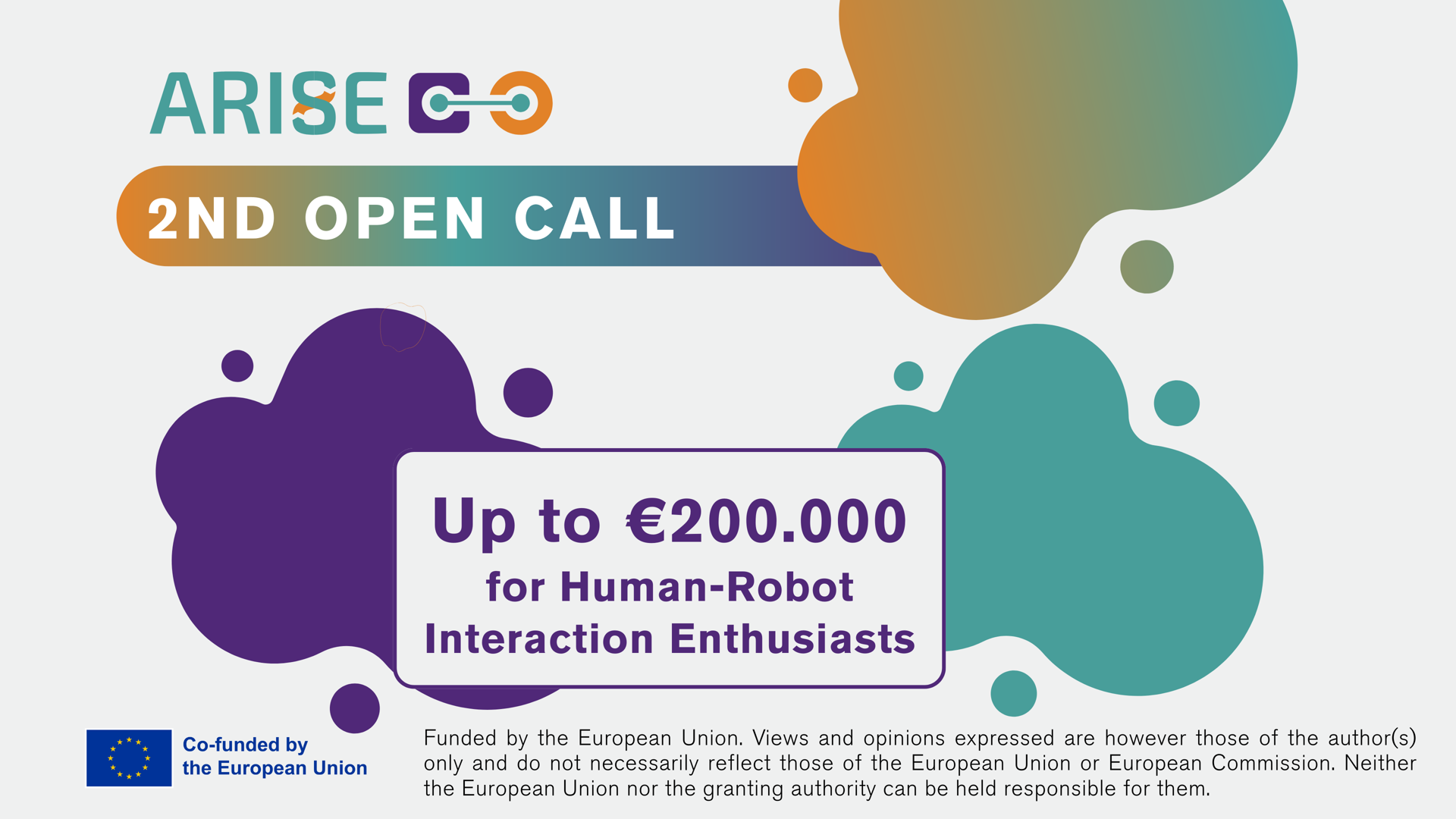 ARISE 2nd Open Call webinar #1